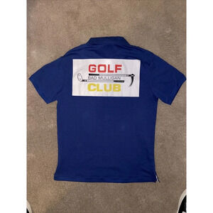 Men’s Bad Mulligan Golf Polo NWT Navy with‎ UV PROTECTION ($68)